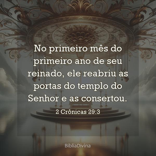 2 Crônicas 29:3