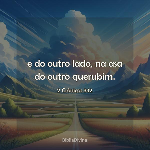 2 Crônicas 3:12