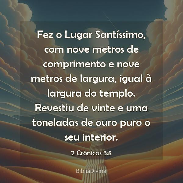 2 Crônicas 3:8