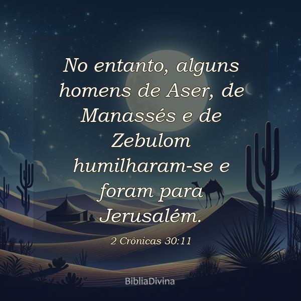 2 Crônicas 30:11