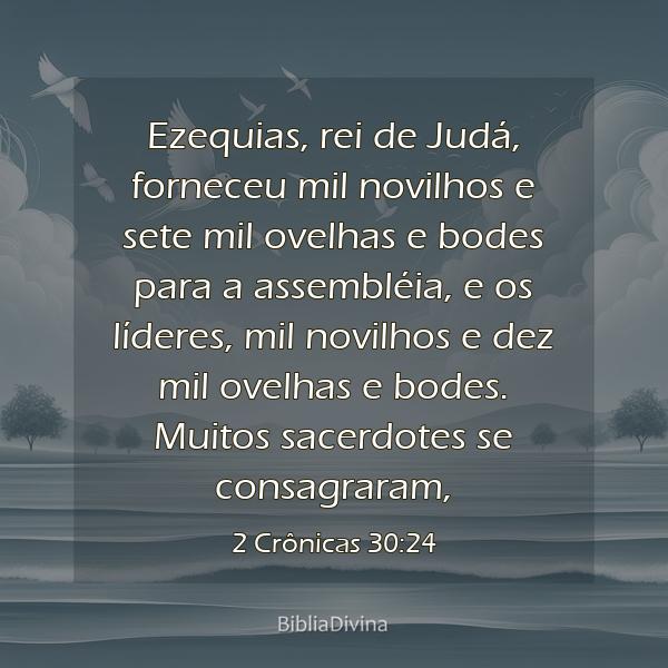 2 Crônicas 30:24