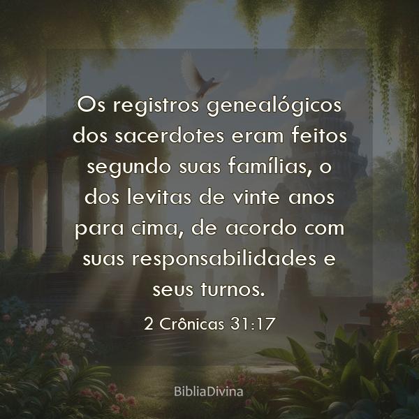 2 Crônicas 31:17