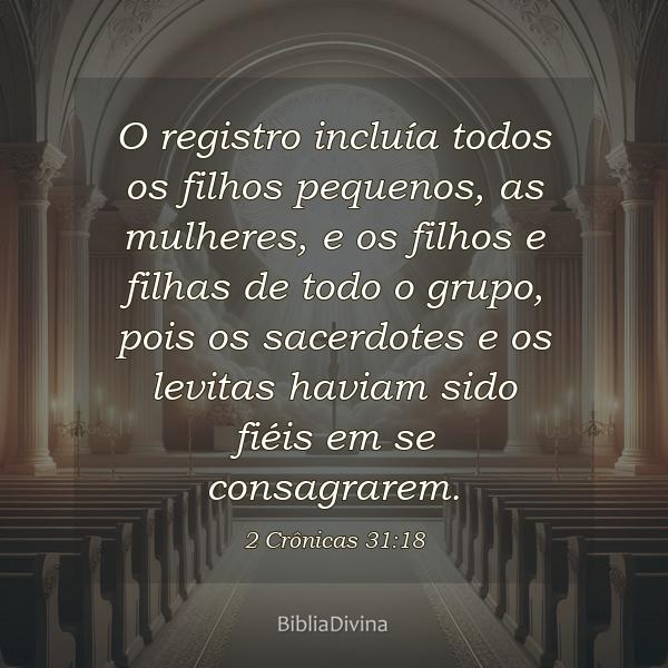 2 Crônicas 31:18