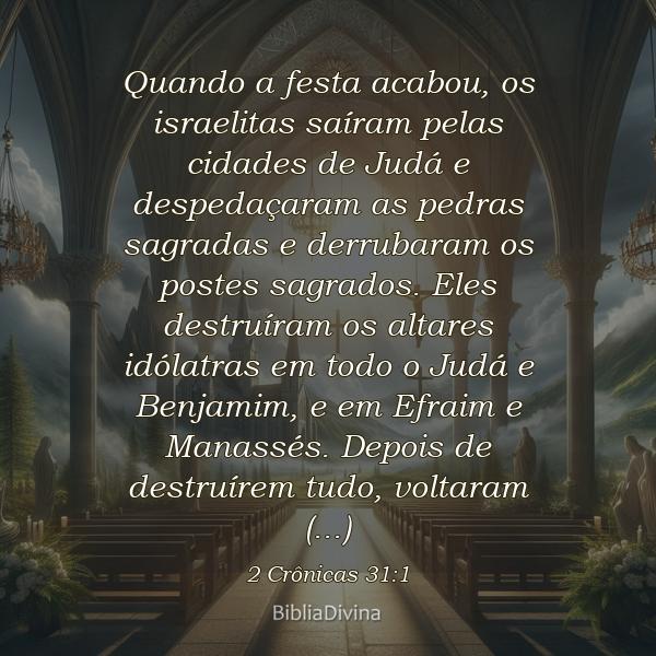 2 Crônicas 31:1