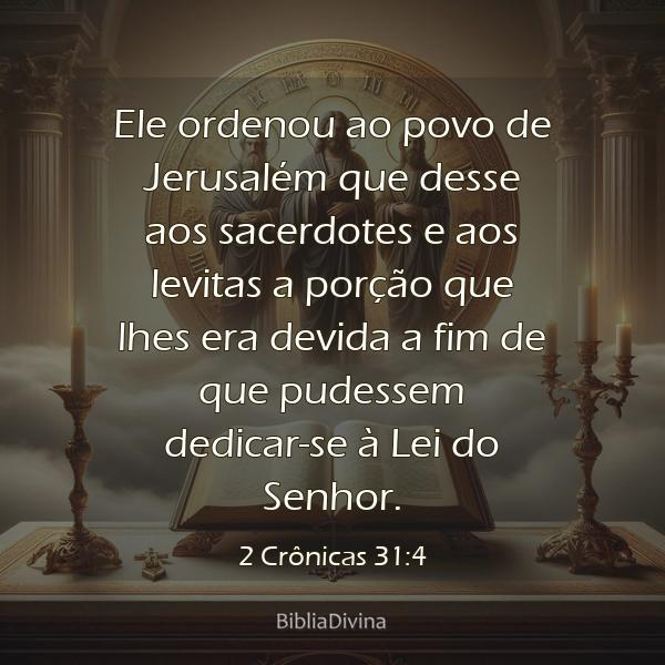 2 Crônicas 31:4