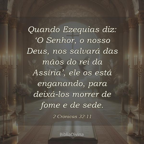 2 Crônicas 32:11