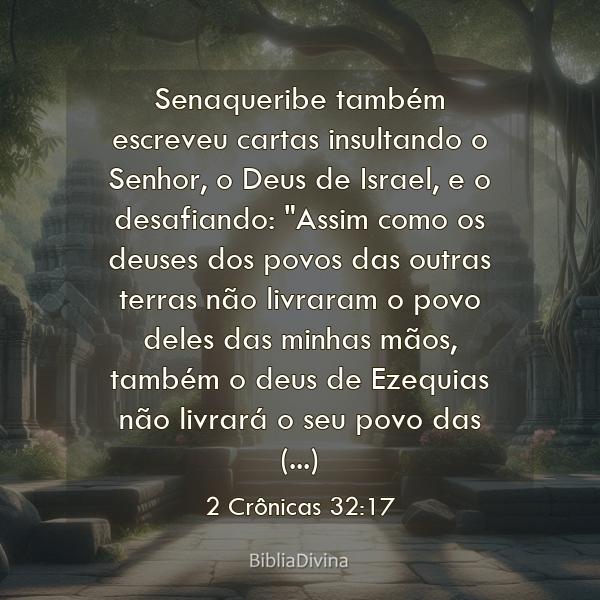 2 Crônicas 32:17