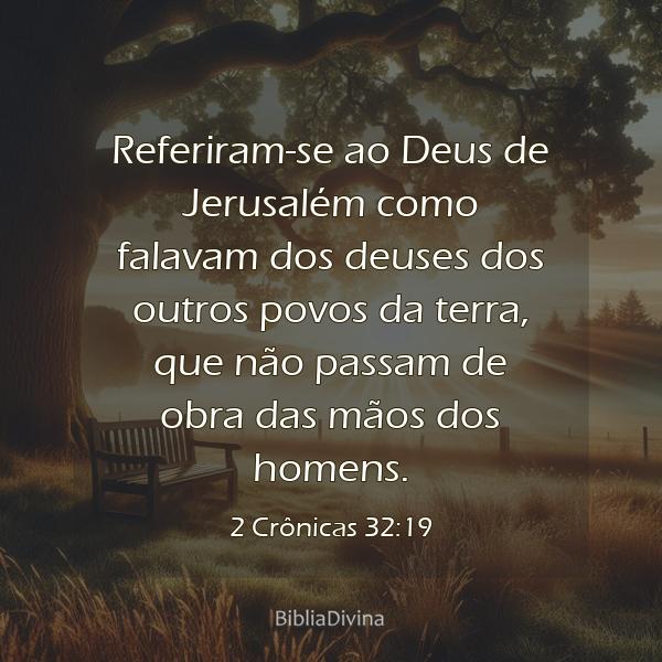 2 Crônicas 32:19