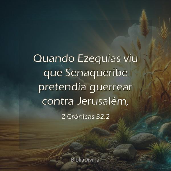 2 Crônicas 32:2