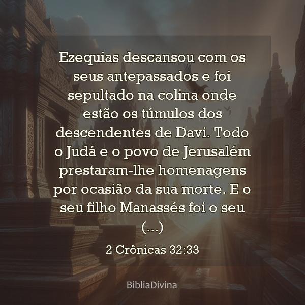 2 Crônicas 32:33