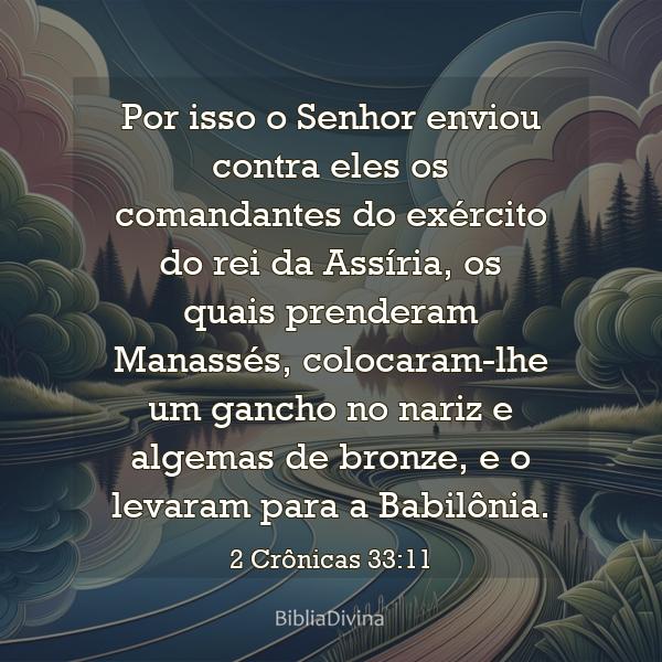 2 Crônicas 33:11