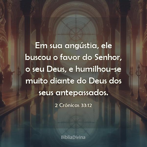 2 Crônicas 33:12