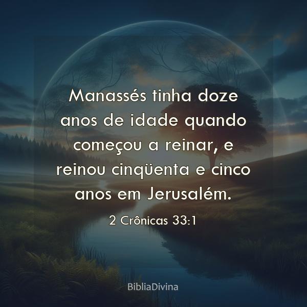 2 Crônicas 33:1