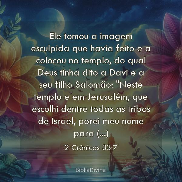 2 Crônicas 33:7