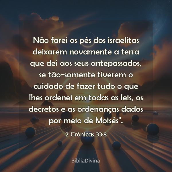 2 Crônicas 33:8