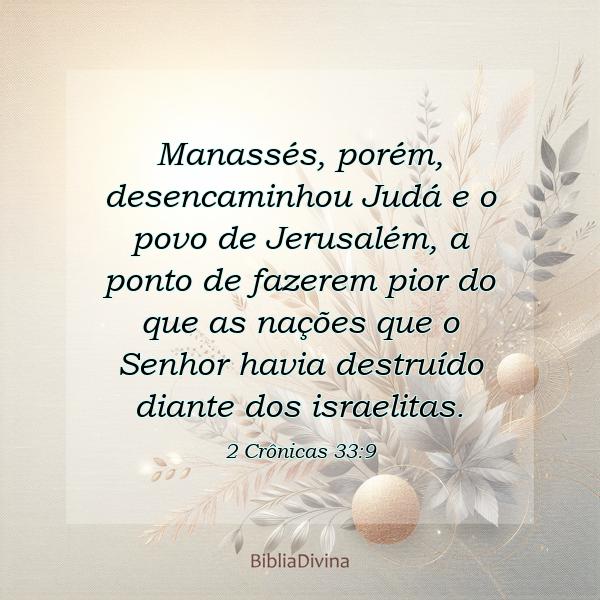 2 Crônicas 33:9