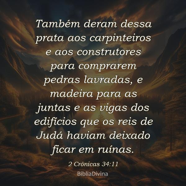 2 Crônicas 34:11