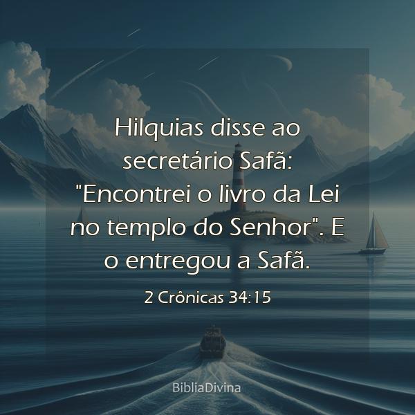 2 Crônicas 34:15