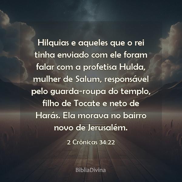 2 Crônicas 34:22