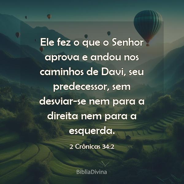 2 Crônicas 34:2