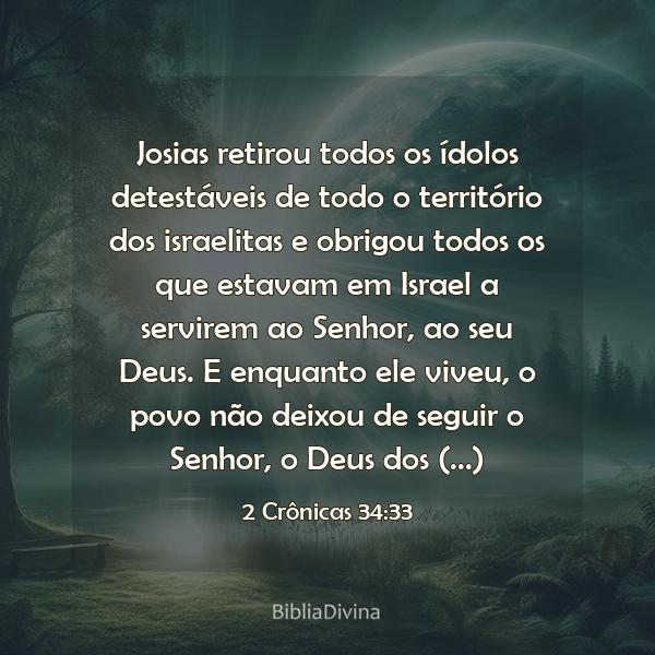 2 Crônicas 34:33