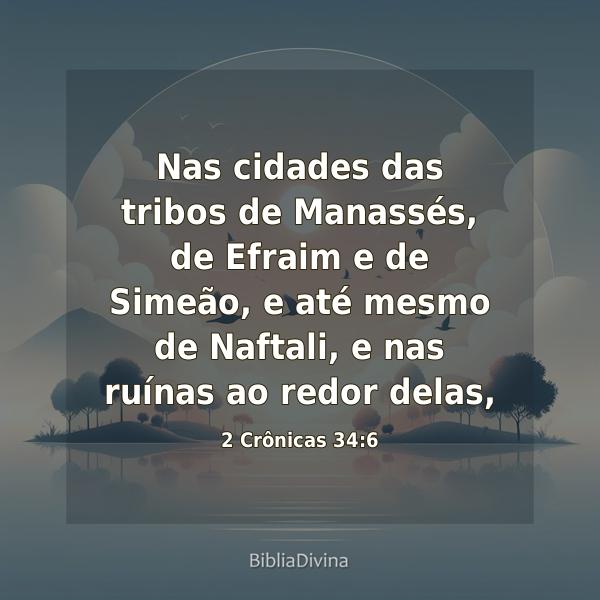 2 Crônicas 34:6