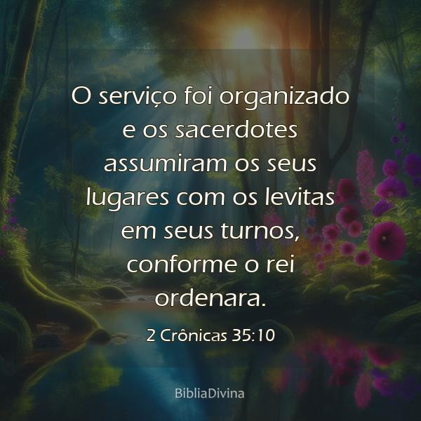 2 Crônicas 35:10