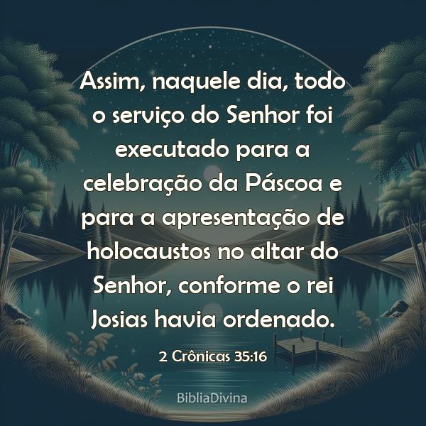 2 Crônicas 35:16