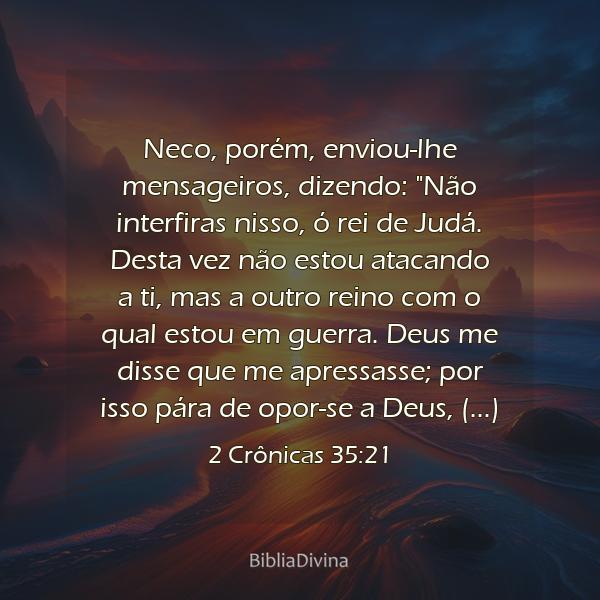 2 Crônicas 35:21