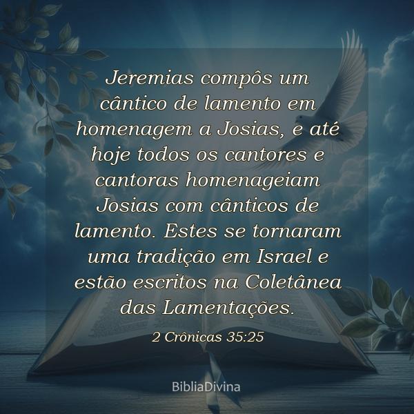 2 Crônicas 35:25