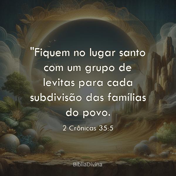 2 Crônicas 35:5