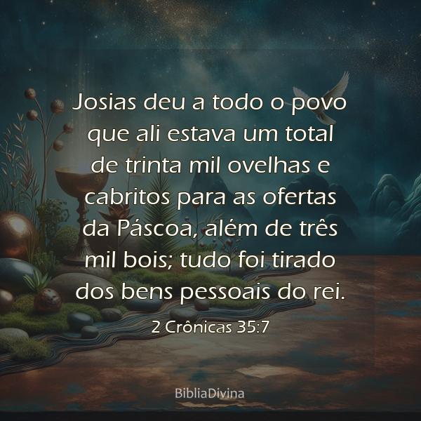 2 Crônicas 35:7