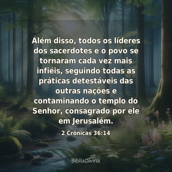 2 Crônicas 36:14