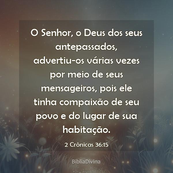 2 Crônicas 36:15