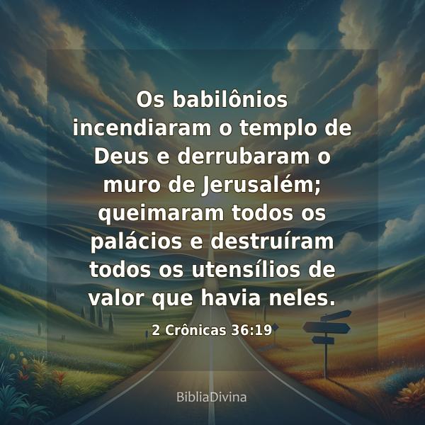 2 Crônicas 36:19