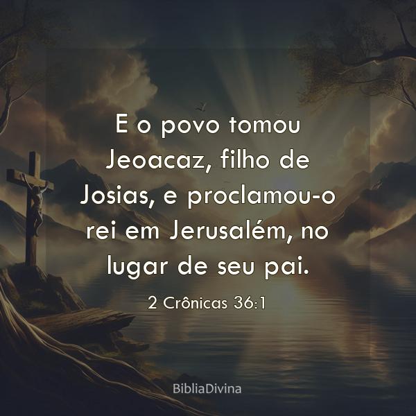 2 Crônicas 36:1