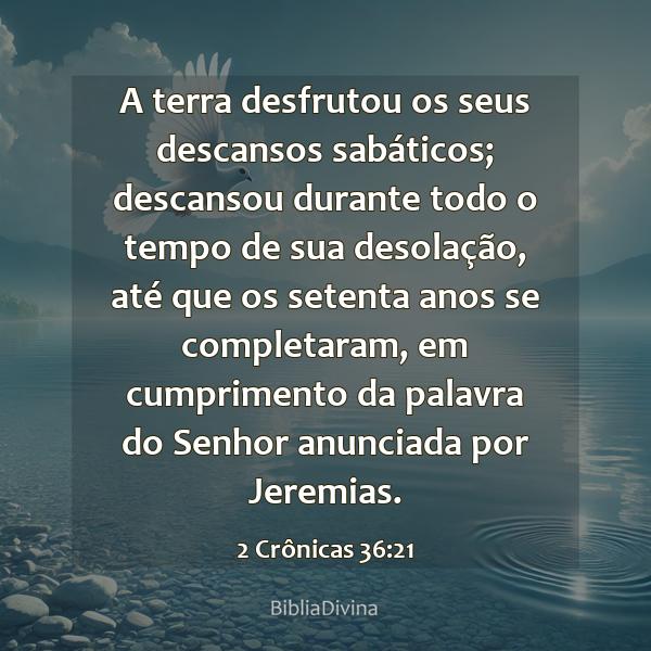 2 Crônicas 36:21