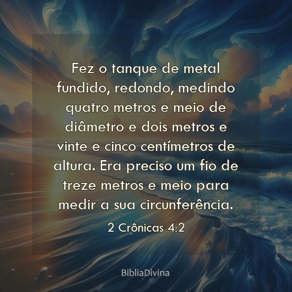 2 Crônicas 4:2