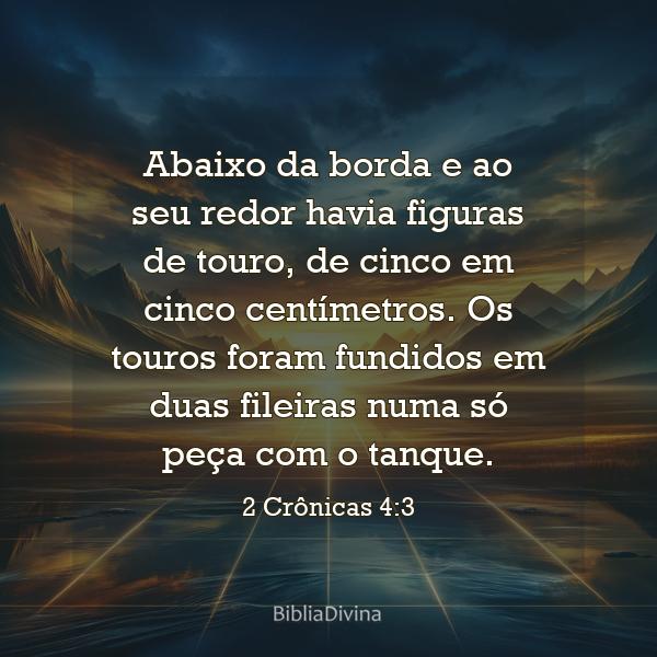 2 Crônicas 4:3