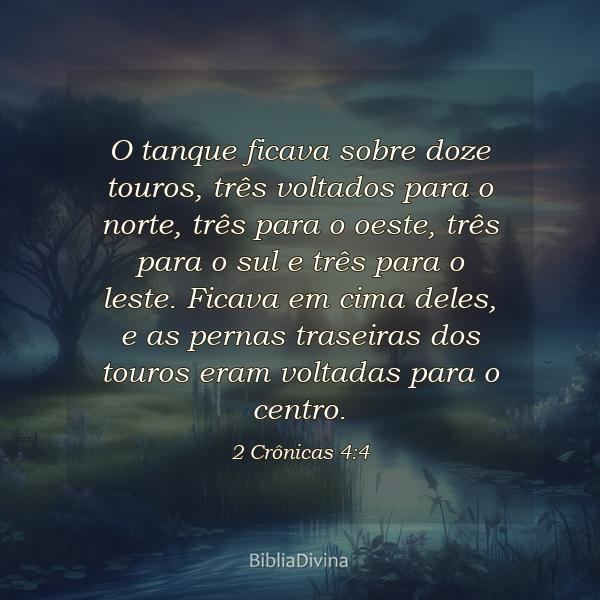 2 Crônicas 4:4