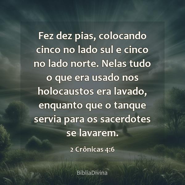 2 Crônicas 4:6