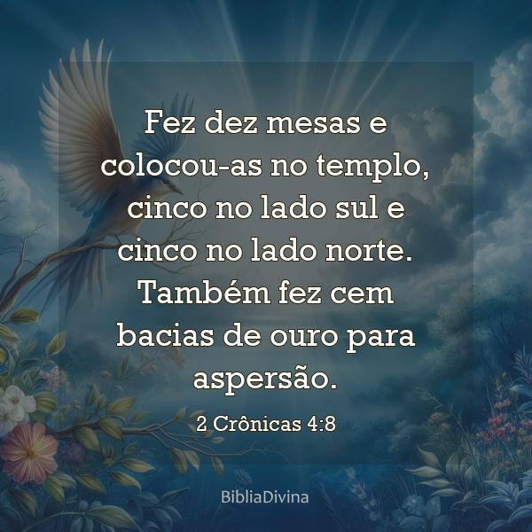 2 Crônicas 4:8