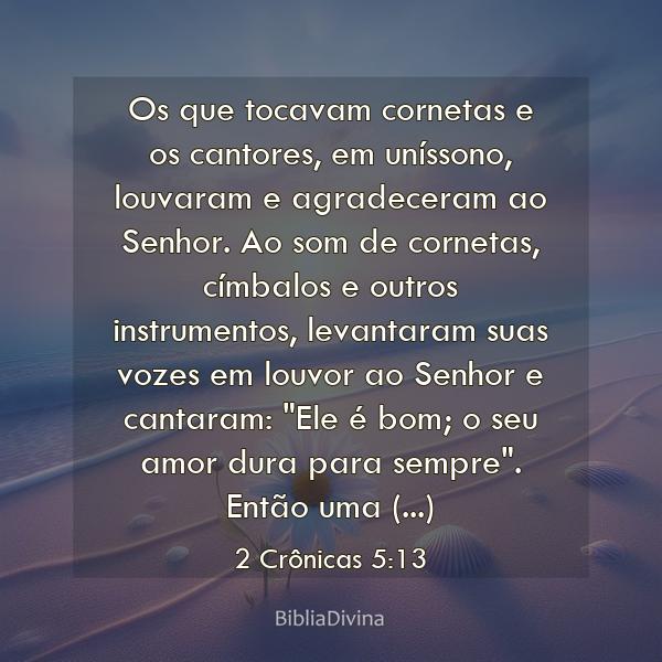 2 Crônicas 5:13