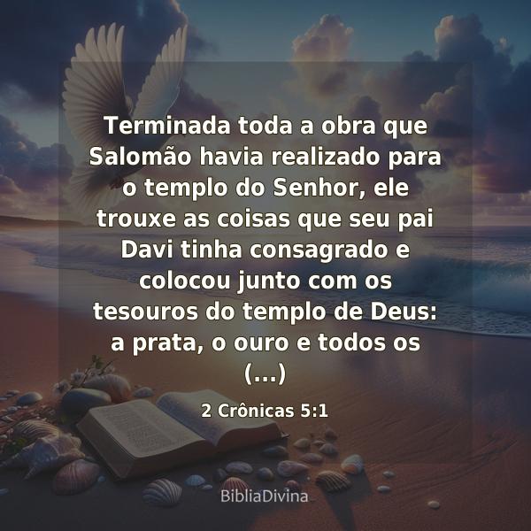 2 Crônicas 5:1