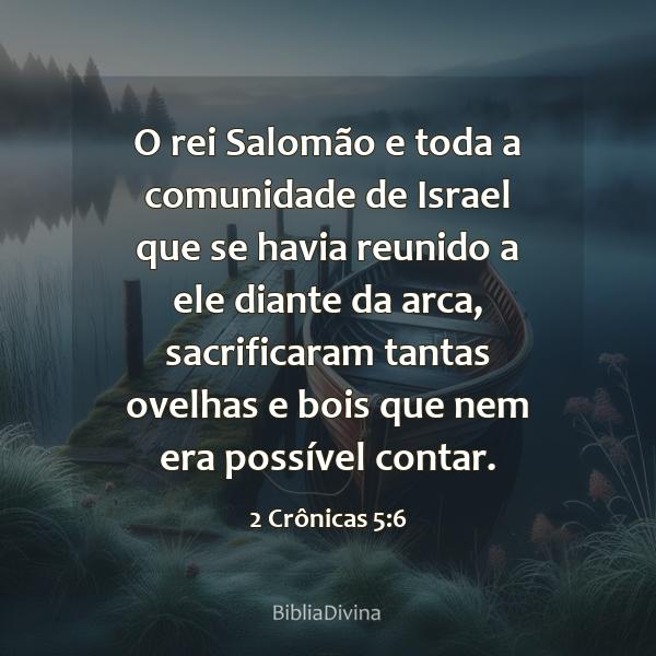 2 Crônicas 5:6