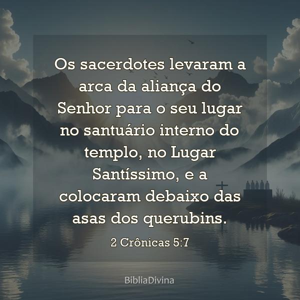 2 Crônicas 5:7