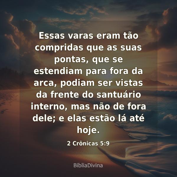 2 Crônicas 5:9