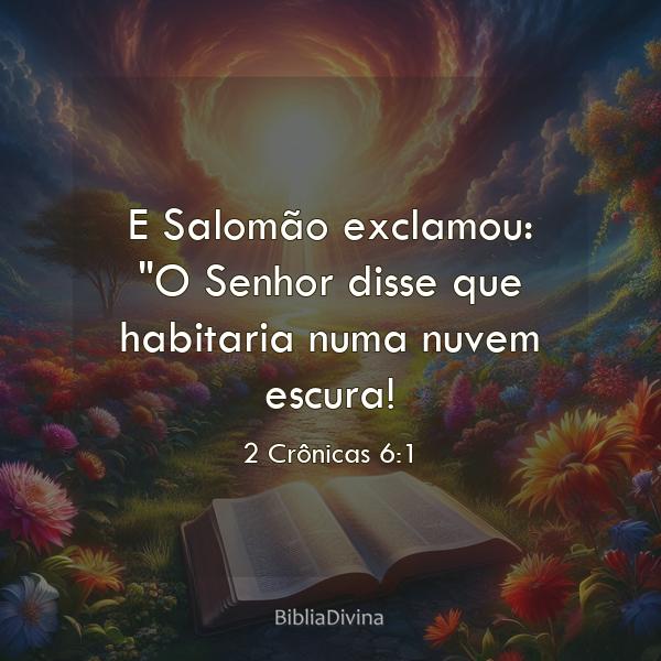 2 Crônicas 6:1