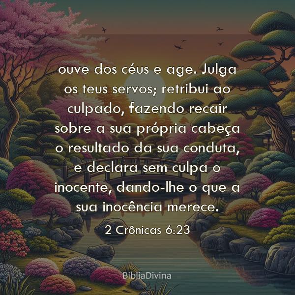 2 Crônicas 6:23