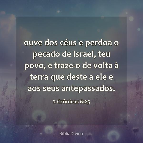 2 Crônicas 6:25